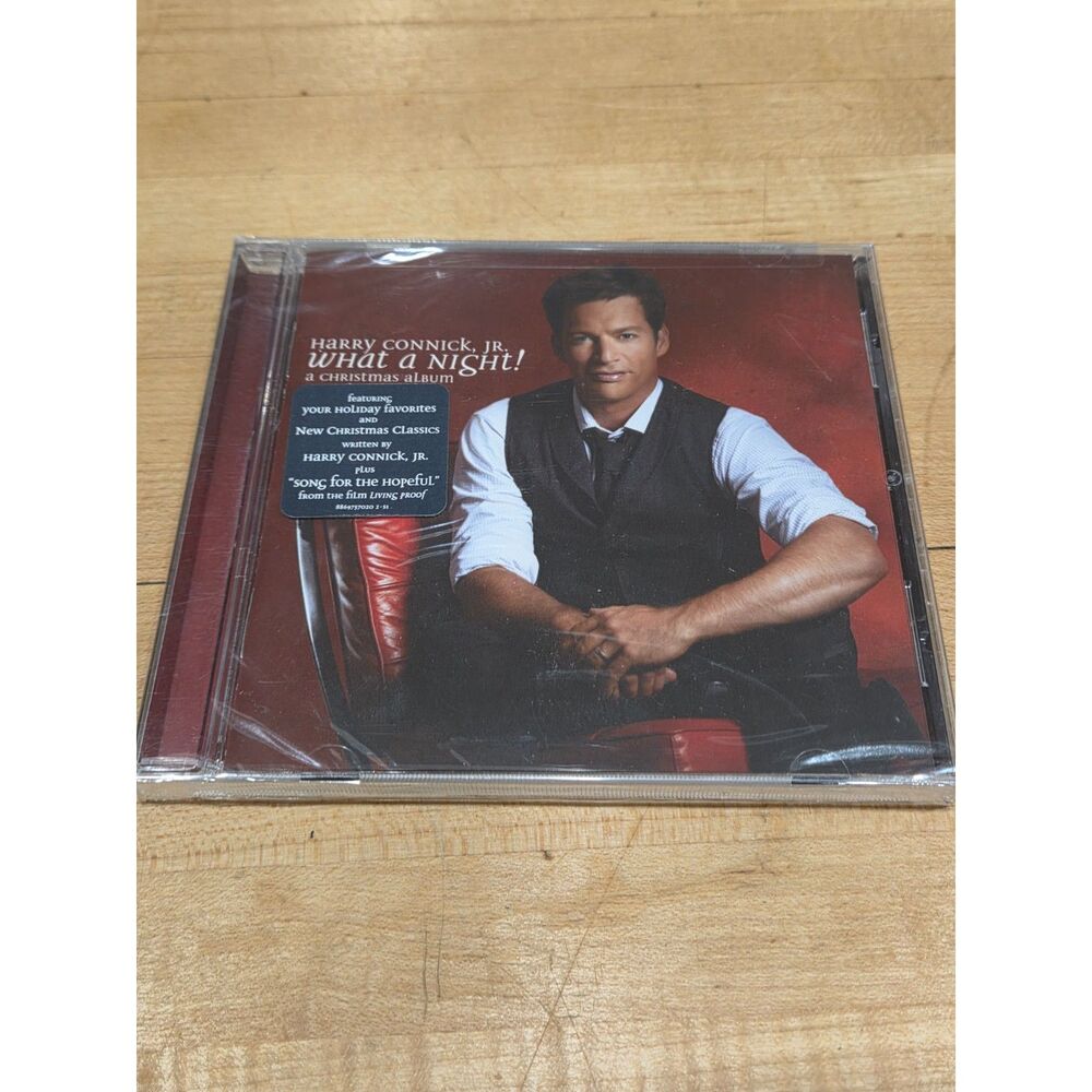Harry Connick Jr What A Night A Christmas Album CD New Sealed 2008 Columbia